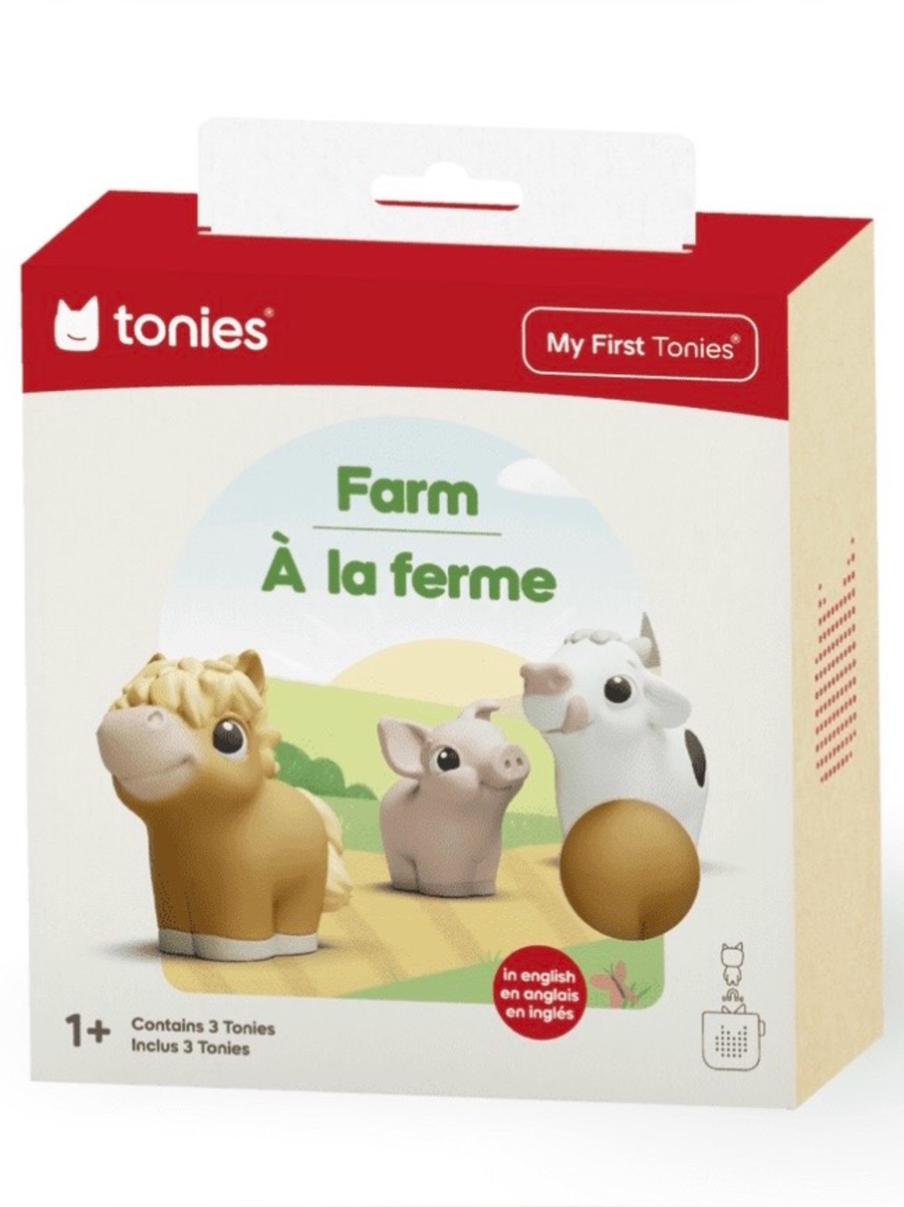 Tonies My First Tonies Farm Set witTonies My First Tonies Farm Set with 3 Tonies